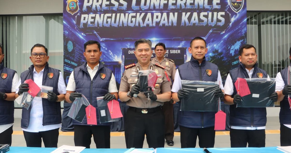 Polda Sumut Bongkar Jaringan Judi Online Kamboja di Medan, 5 Kasir Ditangkap