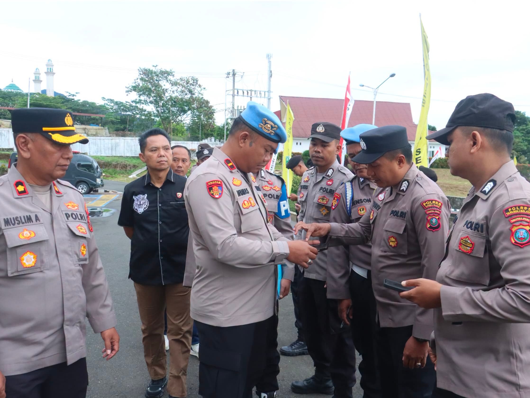 Gelar Gaktiblin, Propam Polres Tapanuli Selatan Sisir Pelanggaran Judol dan Pinjol Ilegal Anggota