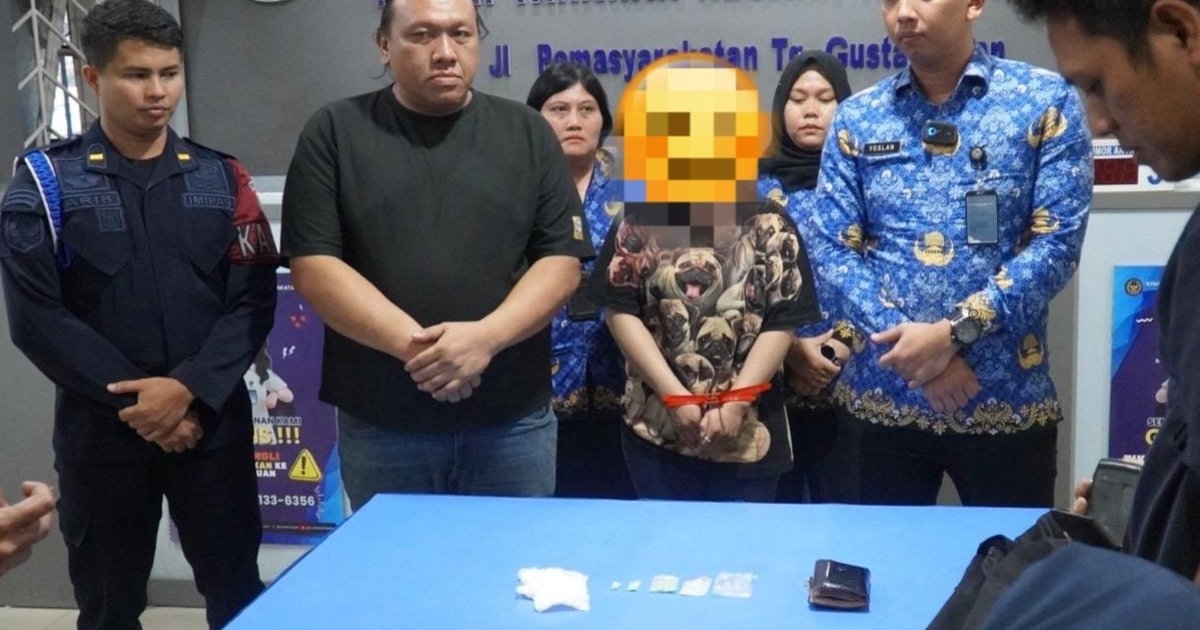 Petugas Rutan Medan Gagalkan Penyelundupan Sabu dan Ekstasi dalam Dompet Pengunjung Wanita