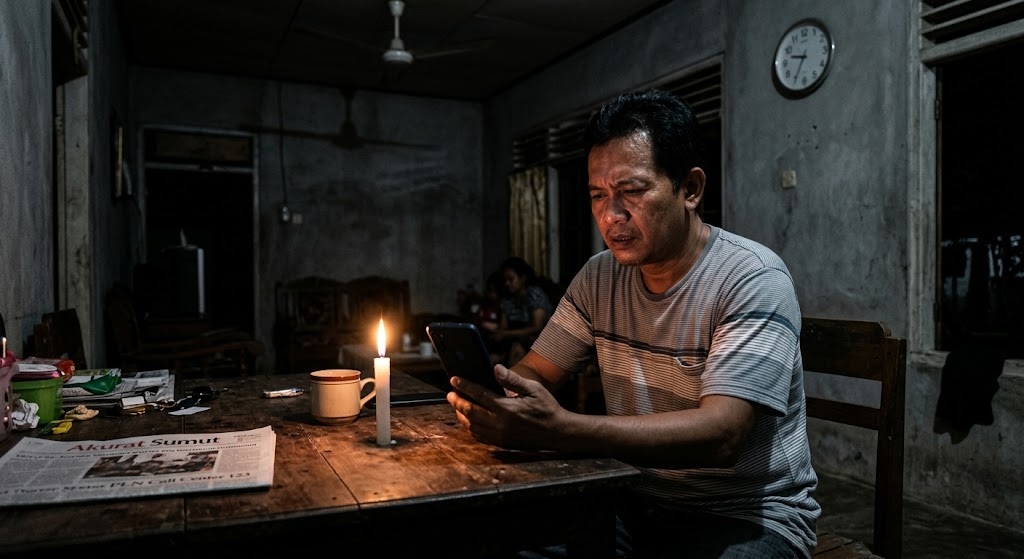 Dua Hari Listrik Padam di Sei Tampang! Manajer PLN Labuhanbilik Membisu