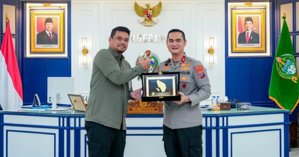 Perkuat Kolaborasi Forkopimda, Kapolda Sumut Temui Gubernur dan Pangdam I/BB