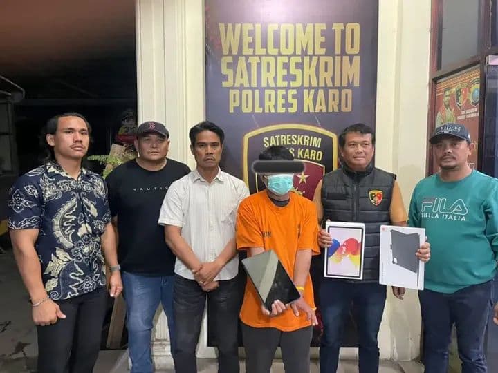 Tim Cobra Polres Karo Tangkap Residivis Pencurian Rumah di Kabanjahe