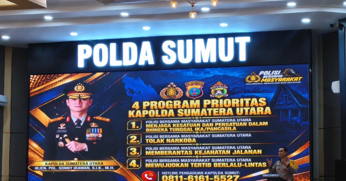 Kapolda Sumut Paparkan 4 Program Prioritas, Perkuat Sinergi Polisi Bersama Masyarakat