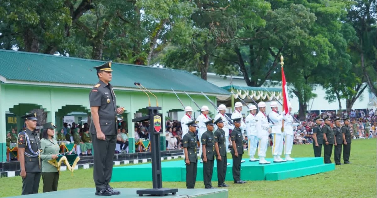 Pangdam I/BB Lantik Bintara Remaja TNI AD, Tekankan Disiplin dan Pengabdian