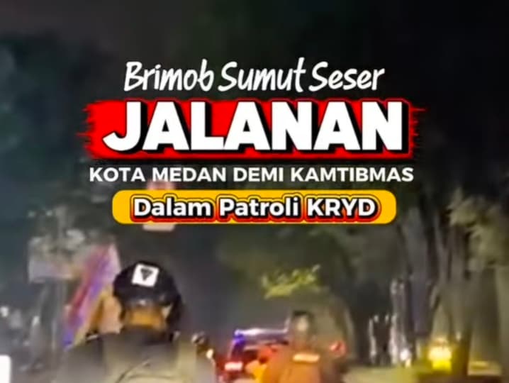 Balap Liar Medan Dibubarkan! Brimob Sumut Dan Polrestabes Razia Besar-Besaran