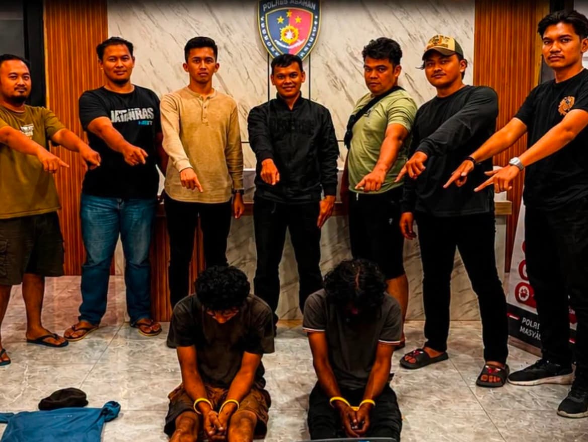 Jatanras Polres Asahan Ringkus 2 Pelaku Curat di Kisaran, Barang Bukti Rp25 Juta Diamankan