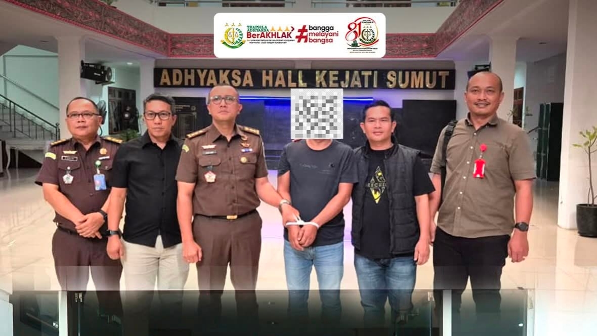 Tim Gabungan Kejati Sumut dan Kejari Madina Tangkap DPO Julita Hasby Nasution