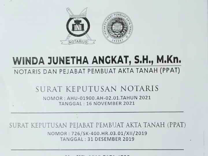 PENGUMUMAN KEHILANGAN DOKUMEN/SURAT PENTING