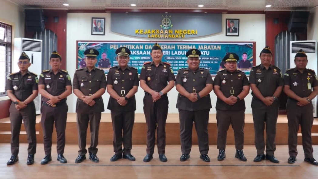 Kajari Labuhanbatu Lantik Kasi Intel-Datun Baru