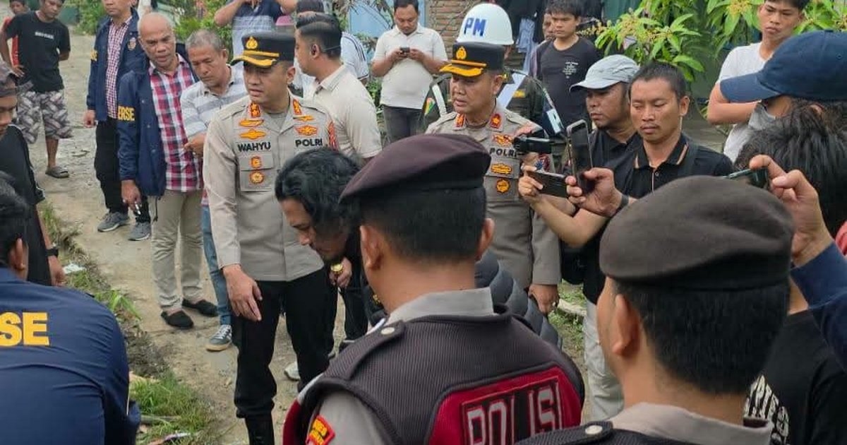 Operasi Sarang Narkoba di Pindoan, Polres Labuhanbatu Amankan 2 Pria dan Sabu 20 Gram Lebih