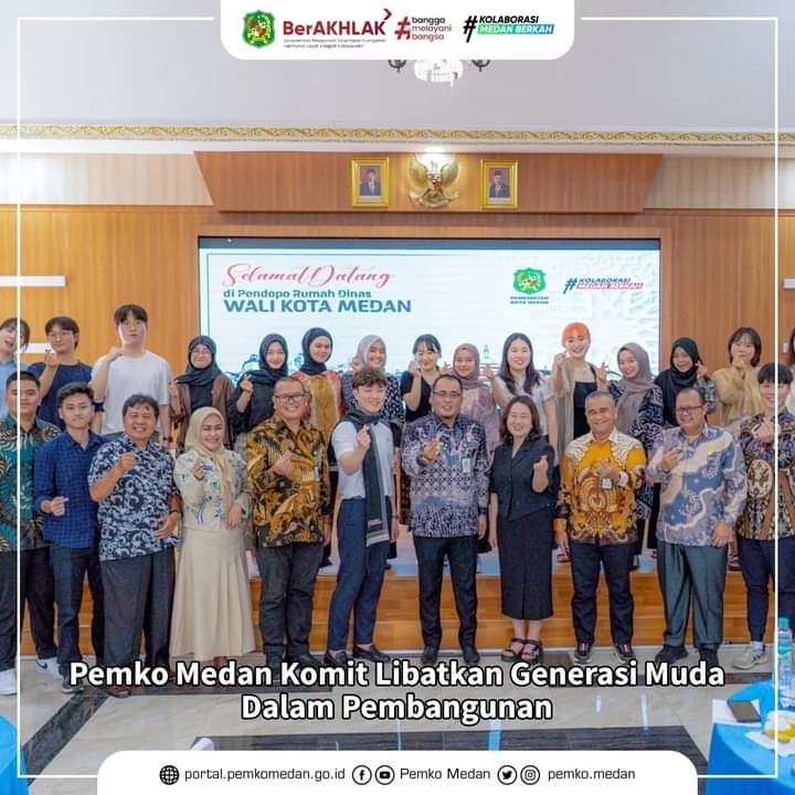 Didepan Mahasiswa Gwangju Korea Selatan, Pemko Medan Mengaku Komit Libatkan Generasi Muda Dalam Pembangunan