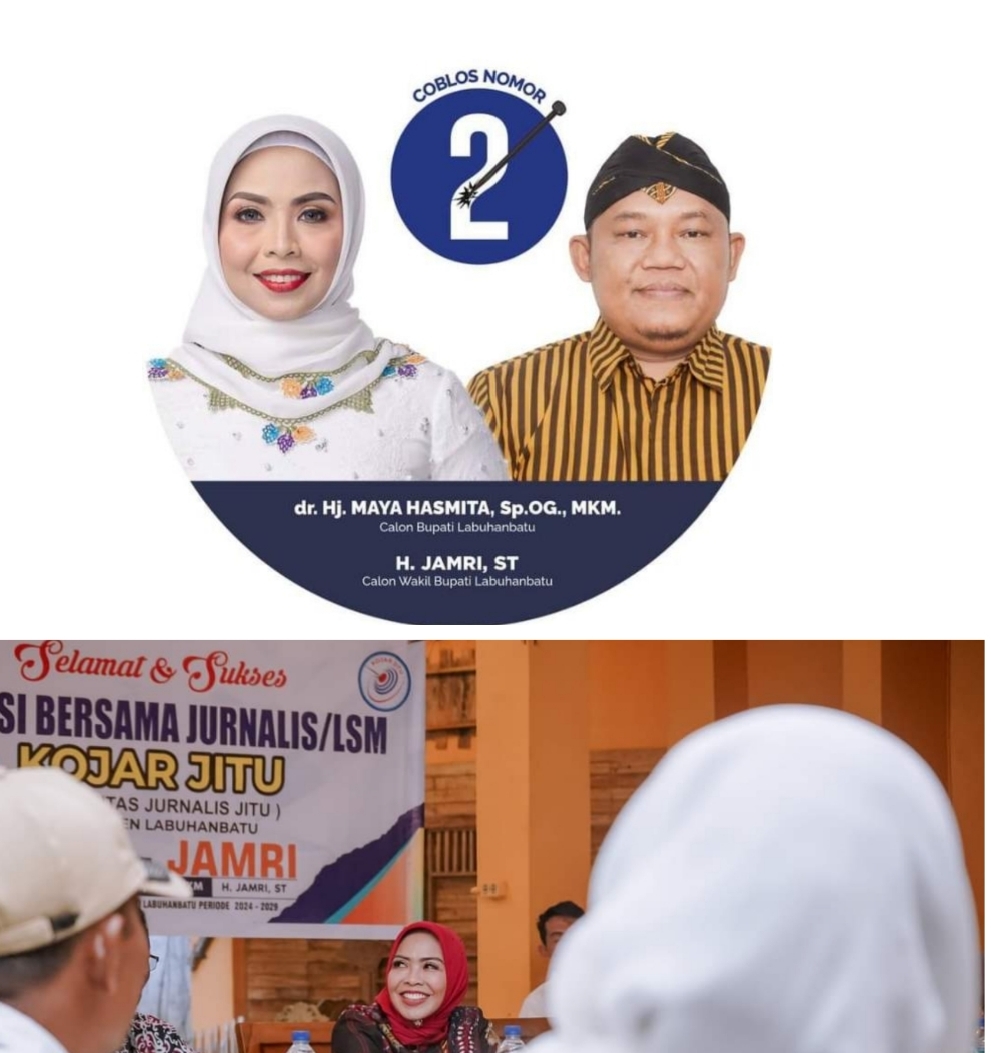 Inilah Profil Maya - Jamri Paslon Nomor 2 Peraih Sejumlah Penghargaan punya Program Kesejahteraan Jurnalis dan LSM