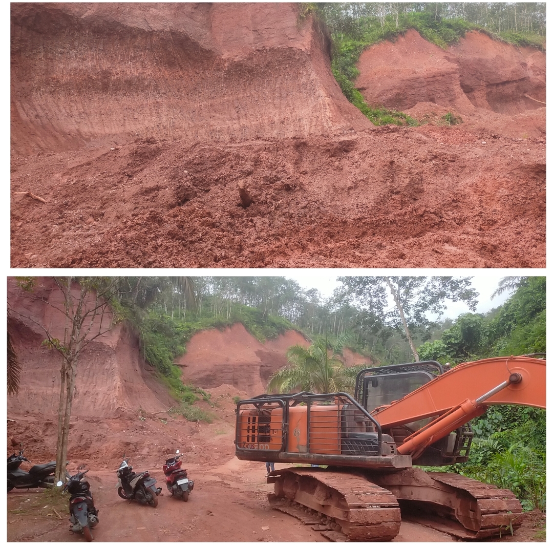 Pemilik AN Galian C Desa Janji 8 Bulan Beroperasi Tanpa Izin, Epi Kasi Minerba : "Kita akan Cek Bang"
