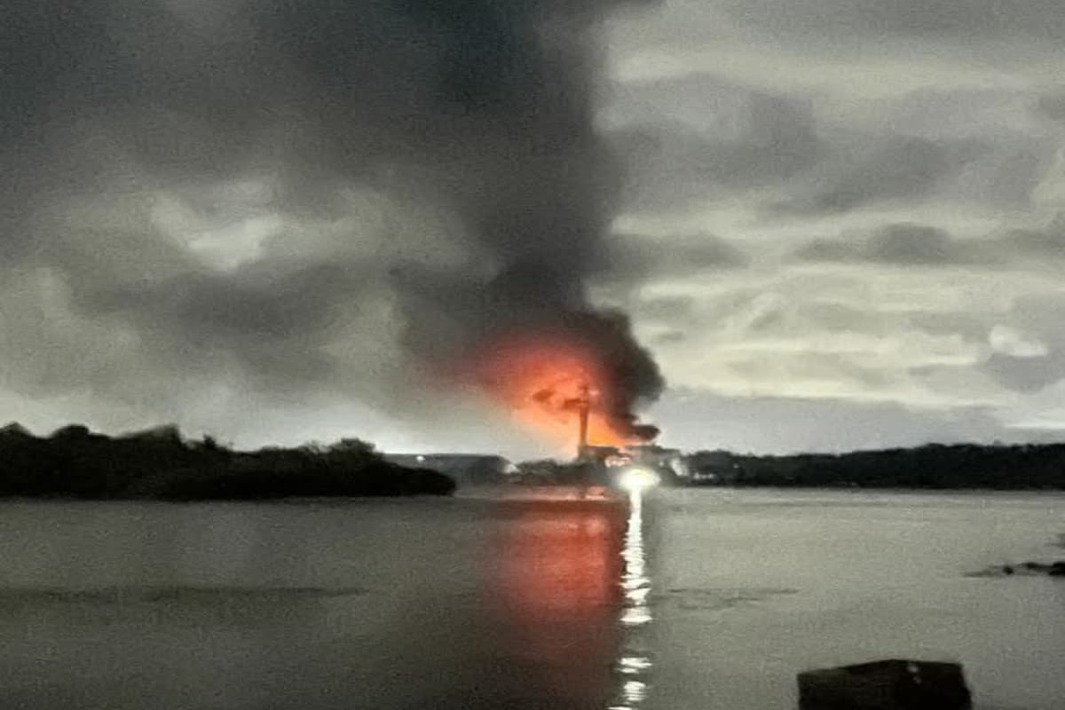 Terbakar, PLTU Labuan Angin Pastikan Tak Ada Korban Jiwa