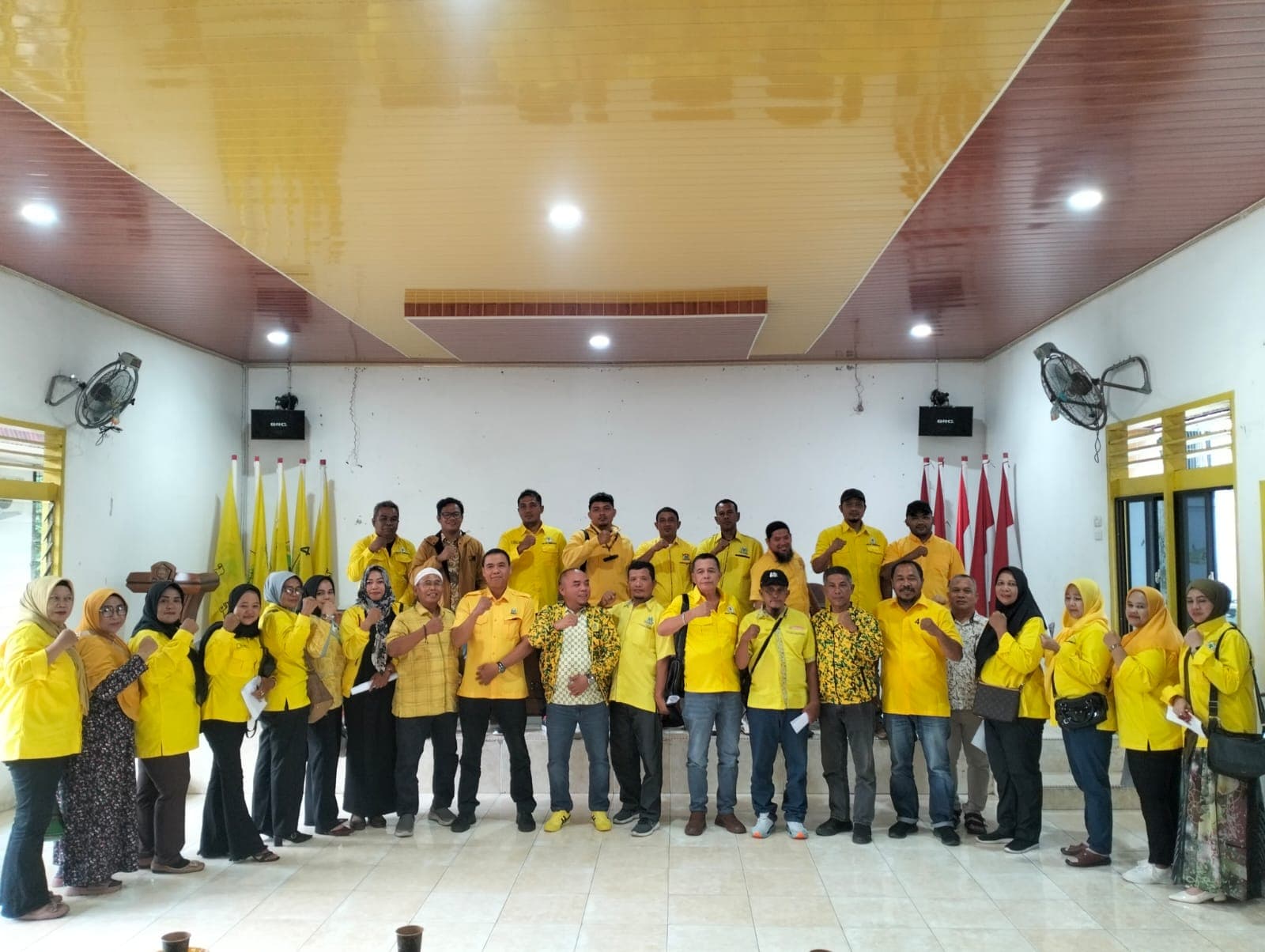 Menuju Memperingati HUT Ke-61 Partai Golkar, DPD Partai Golkar Kabupaten Labuhanbatu Bentuk Panitia Pelaksana