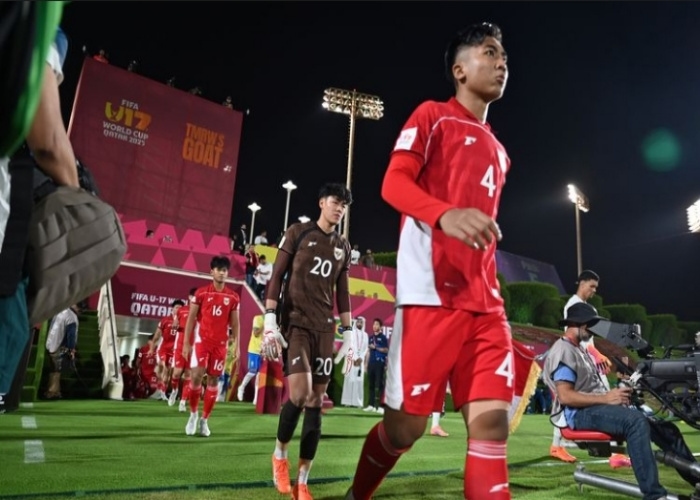 Timnas U17 Indonesia Kalah 0-4 dari Brasil, Garuda Muda Ambil Pelajaran di Piala Dunia U17 2025